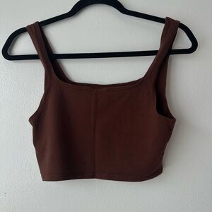 Forever 21 Brown Women's Crop Top S